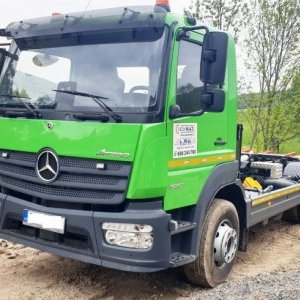 foto malo km 16t MB hakowiec Atego Mercedes 1530