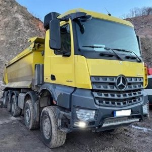 foto 10x6/8x6 dumper 20m3 48/32t MB Arocs 4448 Mercedes wywrotka special