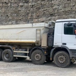 foto 41t dumper 8x4 MB Actros 4141 wywrotka Mercedes