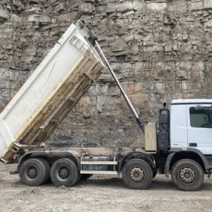 foto 41t dumper 8x4 MB Actros 4141 wywrotka Mercedes