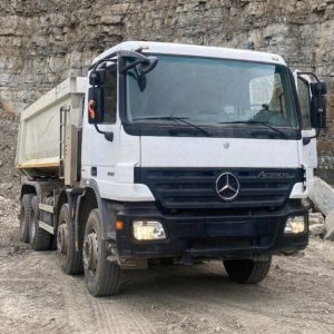 foto 41t dumper 8x4 MB Actros 4141 wywrotka Mercedes