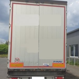 foto 44t/15.6m low jumbo MB 6x2+ Panav 18t tandem Mercedes Actros 2542