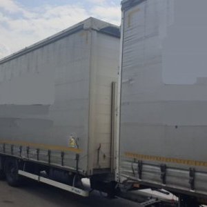 foto 44t/15.6m low jumbo MB 6x2+ Panav 18t tandem Mercedes Actros 2542