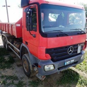 foto 6x6 hakowiec MB 3336 Actros Mercedes