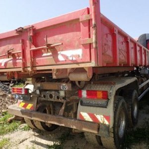 foto 6x6 hakowiec MB 3336 Actros Mercedes