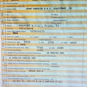 foto EUR6 zagiel 15.5m mega (7.74+7.74m) lowdeck MB 1824 +10t 1os pryczepa SVAN souprava Mercedes 44t