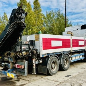 foto Eur5 Mercedes 6x4 +HIAB 288 Actros 2646